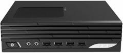 MSI PRO DP21 14M-1004US Desktop Computer - Small Form Factor - Intel Core i3 14th Gen i3-14100 - 8 GB DDR5 RAM - 500 GB SSD - Windows 11 Home - Intel UHD Graphics 730 - Core Black