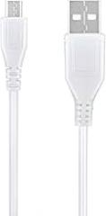 3.3ft White Micro USB Data/Sync Cable Cord Lead Compatible with Vulcan Electronics Excursion XA VTA1005XA 10.1 Touchscreen 2-in-1 Tablet PC VTA1005XAS32