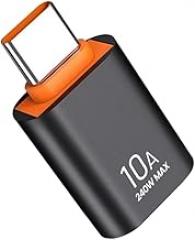USB to USB C Adapter Fast Charging & Data Syncing for Phone Tablets Electronics
