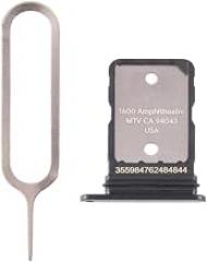 Phone Accessories for Google Pixel 6A SIM Card Tray with SIM Pin (Black) Mobile Phone Replacement