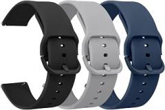 Silicone Watch Bands Quick Release 20mm 22mm, Soft Sport Replacement Watch Strap for Women Men