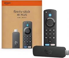Amazon Fire TV Stick 4K Plus (newest model) with AI-powered Fire TV Search, Wi-Fi 6, stream hundreds of thousands of movies and shows, free & live TV, find shows faster with Alexa+
