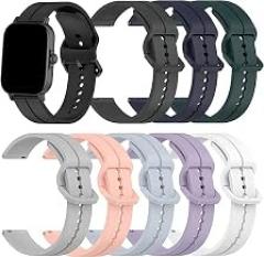 RuenTech Compatible with PUBU P20Z P9A Smart Watch Band,Adjustable Replacement watch Strap Waterproof Soft Silicone Band for PUBU P20Z P9A Smart Watch Accessories