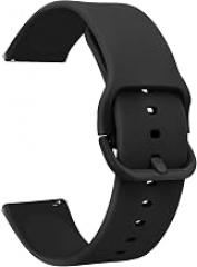 Tobfit Quick Release Watch Band for Women Men, 20mm 22mm Watch Strap Soft Rubber Adjustable Replacement Wristband