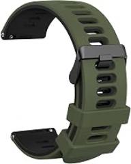 Meliya Silicone Watch Bands Quick Release 20mm 22mm, Soft Silicone Rubber Sport Replacement Watch Strap for Women Men