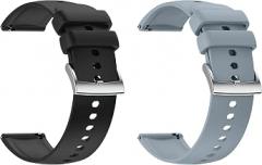 Popglory 22mm Smart Watch Bands P66 Smart Watches, Adjustable Replacement Smartwatch Straps, Quick Release Watch Straps Wristband Accessories for Men and Women
