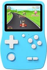 32 Bit Handheld Games for Kids Preloaded 139 Retro Video Games, Blue | Portable Video Gaming Player with 3.0