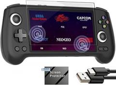 Anbernic RG556 Retro Handheld Game Android 13,rg 556 Handheld Game with 5.48 inch Touch OLED Screen,RG556 Supports DP and WiFi Bluetooth has Hall Rocker Battery 5500mAh