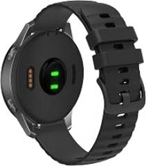 TENOC Compatible with 18mm/20mm/22mm Watch Bands Quick Release Replacement Wristband, Silicone Sport Bands for Men Women