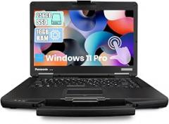 Panasonic Toughbook CF-54 Laptop, 14-inch FHD Touchscreen, Intel Core i5-7300U, 16 GB RAM, 256 GB SSD, WiFi, USB 3.0, HDMI, Windows 11 Pro (Renewed)