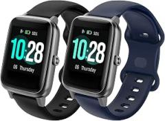 NewJourney 19mm Soft Silicone Replacement Band Compatible with Veryfitpro ID205L, ID205U, ID205S, ID216 Smart Watch | Comfortable, Durable & Skin-Friendly – The Ideal Replacement Strap for Daily Wear and Workouts