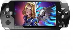 HLF Retro Video Game Console Screen Built-in 2000 Games Handheld Game Console Multiple Emulators Mini Portable Game Device MP3 MP4 Music TV Output E-Bbook Children/Men/Festivals