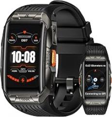 AMAZTIM Smart Watch with GPS - Rugged Outdoor Fitness Watch, 3D Curved Glass, 6 Satellite Positioning, 170+ Sports Modes, 5 ATM & IP69K, Bluetooth Call, Compatible with Android & iPhone