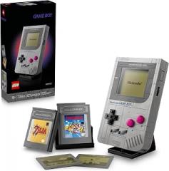 LEGO Super Mario Game Boy - Retro Building Sets for Adults, Ages 18+ - Gifts for Birthdays - Collectible Model with Game Paks and Display Stand - 72046