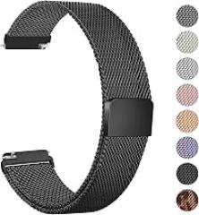 Veryfit Smart Watch Bands for IDW13, IDW16, IDW19 Smartwatch, 22mm Stainless Steel Metal Replacement Bracelet Strap for Fitpolo IDW13/Woneligo W13/FITVII HM57, ENOMIR/TOOBUR/MILOUZ/Gydom/Faweio/Veryfit IDW19