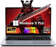 FUNYET 2026 Gaming Laptop, 15.6 Inch Laptop Computer Window 11 Pro, 24GB RAM 1TB SSD, AMD Ryzen 7 6800H(up to 4.7GHz), 2-Year Warranty, FHD 1920 * 1080, Backlit Keyboard for Gaming, Video Editing