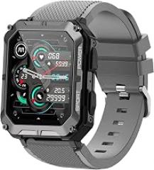 Compatible PUREROYI Military Smart Watches Bands, Lamshaw Classic Silicone Replacement Straps Compatible for Compatible for PUREROYI 1.83'' C20 Pro Military/meoonley 1.83'' C20 Pro Watch/KOSPET Tank M2 1.85