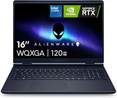 Alienware 16 Aurora Gaming Laptop, RTX 5050, Intel Core 7 240H | WQXGA 120Hz Display, 16GB DDR5 RAM, 1TB SSD, NVIDIA GeForce, Wi‑Fi 7, Windows 11 Home, Blue