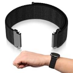 20mm Watch Band, Nylon Quick Release Strap, Adjustable 6.29–8.46