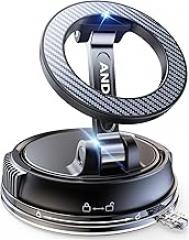 ANDERY Car Phone Holder for Magsafe [78+LBS Strongest Suction & 2400gf Magnetic] 360° Adjustable Car Phone Mount, Phone Holders for Your Car for iPhone 17-12 Pro Max Plus Air, Carbon Fiber