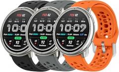 20mm Watch Band for Amazfit Active 2 Band, Quick Release Silicone Sport Watch Strap,Smartwatch Bands