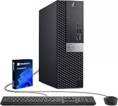 Dell OptiPlex 7050 SFF Desktop Computer PC, Intel Core i5-6500, 16GB DDR4 RAM, 512GB SSD, HDMI, Dual DisplayPort, RJ-45, Windows 11 Pro Business Desktop Computer (Renewed)
