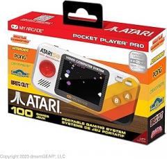 My Arcade Atari Pocket Player-Console preloaded with 100 Games, 2.8