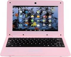 2025 Version 10.1 Inch Portable 8GB Computer Laptop PC Quad Core Android 6.0 Mini Netbook Slim and Lightweight Notebook YouTube Player Flash (Pink)