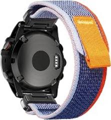 Compatible With Garmin, Trail Loop Nylon Sport Band For fēnix/Forerunner/Approach/MARQ/quatix/D2 Series Tough Replacement Band For Men
